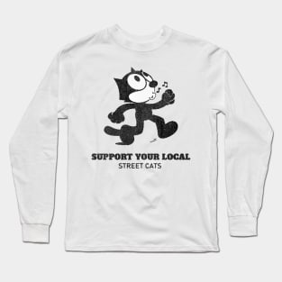 street cat Long Sleeve T-Shirt